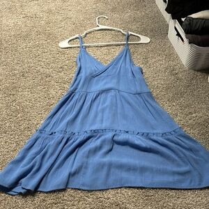 Ocean blue summer dress